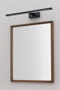 Kinkiet Elgidia 1xLED IP 44 czarny WL0122-S-BK