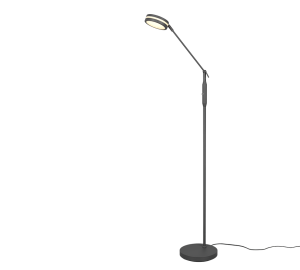 FRANKLIN 426510142 lampa stojąca grafitowa do czytania LED 6,5W CCT sterowanie dotykowe