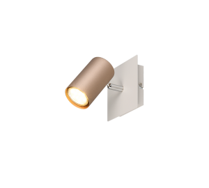 MARLEY 802400165 kinkiet kawowa regulowana tubka 1xGU10