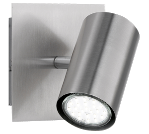 MARLEY 802400107 kinkiet regulowana tubka nikiel mat 1xGU10