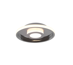 ASCARI 680810306 plafon hermetyczny chromowany LED 28W 3000K IP44 3stepDIM