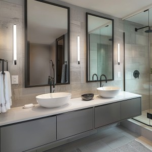 PIERA 284077906 kinkiet ścienny chrom 79cm z gniazdem LED 16W 3000K IP44