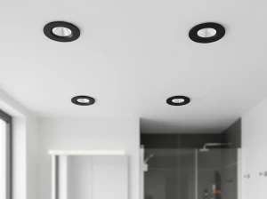 ZAGROS 650710132  oprawa okrągła IP65 hermetyczna czarny mat LED 5,5W 3000K DIM montaż podtynkowy