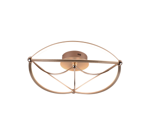 CHARIVARI 621290108 nowoczesna lampa sufitowa mosiądz mat LED 42W 3000K 3stepDIM