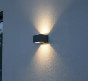 GEMINI 5189102118 kinkiet elewacyjny LED 10,5W 4000K IP54 ciemny szary