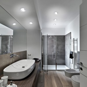 PAMIR 650510107 oprawa podtynkowa okrągła nikiel mat LED 5,5W 3000K DIM regulowana