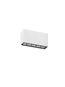 JUNERIO LE75262 biała oprawa sufitowa LED IP65 zewnętrzna
