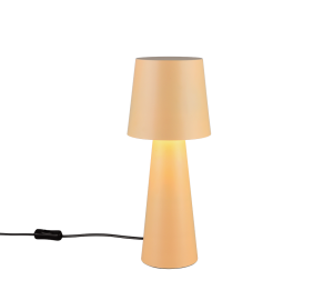 NUBIAN 562900144 nowoczesna lampa stołowa beżowa 1xE27