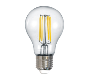 Żarówka LED A60 7W E27 2200K + 2700K + 3000K 806lm filament bańka szkło przezroczyste 987-7009
