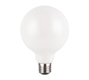 Żarówka LED GLOBE  G95 9W E27 3000K 1055lm 3stepDIM filament bańka szkło  mleczne 988-901
