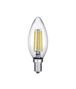 Żarówka LED B35 2W E14 2700K 250lm filament świeczka szkło przezroczyste zestaw 3szt 989-3200