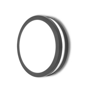 TITAN 6336201118 plafon zewnętrzny fi 26cm antracyt 1xE27 IP54