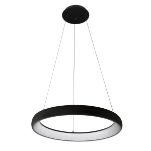 ALESSIA lampa wisząca czarna okrągła 61cm LED 50W 3000K 5280-850RP-BK-3