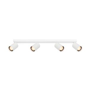 NESTO spoty białe regulowane na listwie 4xGU10 SPL-23436-4-WH