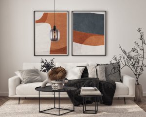 TALIA lampa wisząca czarna klosz owalny dymiony 1xE27 PND-36479A-1-BK-SG