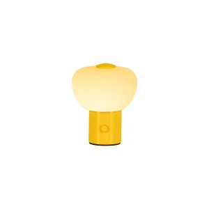 GUSTAV żółta lampa stołowa LED 0,8W 2700K DIM przenośna bateryjna LUCIDE 44521/01/34
