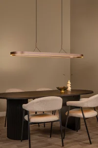 LIANE lampa wisząca owalna LED 2x40W 2700K/4000K DIM stary brąz LUCIDE 46404/99/97