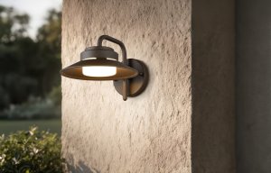 ATRATO kinkiet zewnętrzy retro rdzawy 1xGX53 IP44 TRIO 218260124