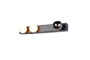 ARPINO nowoczesny kinkiet czarny LED 8W CCT TRIO 238270332