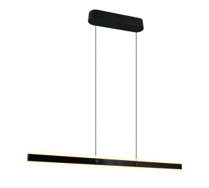 ARCOLA lampa wisząca 115cm czarna LED 35W CCT 3stepDIM światło góra dół TRIO 331210132