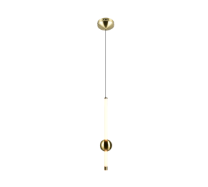 MELITA nowoczesna lampa wisząca złota LED 6W CCT 3stepDIM TRIO 331510108
