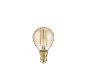 Żarówka LED TROPFEN E14 2W 2700K 225lm filament kulka szkło amber TRIO 983-279