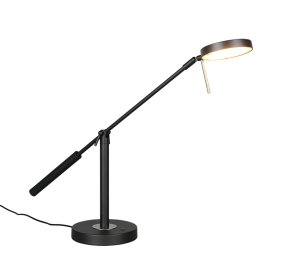 MONZA lampa stołowa czarny mat LED 12W CCT ściemnianie dotykowe TRIO 523310932