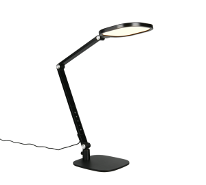 SERVO lampa biurkowa czarna LED 13,5W CCT ściemnianie dotykowe TRIO 535810132