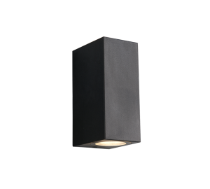 SORIA kinkiet elewacyjny czarny IP44 2xGU10 R26569632