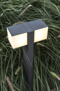 CUBA 7193801118 lampa stojąca ogrodowa LED 24,4W 3000K IP54 ciemny szary