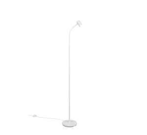 TARYN biała lampa podłogowa regulowana 1xGU10 R46851031