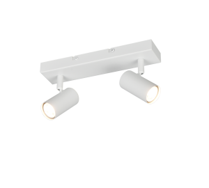 TARYN biała lampa ścienna sufitowa 2xGU10 R86852031