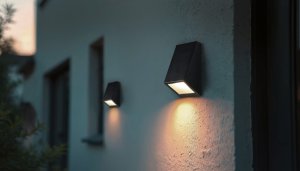 BRAGA kinkiet zewnętrzny  IP44 1xGU10 czarny R26971632
