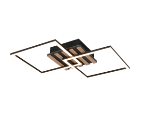 ZARO lampa sufitowa kwadraty regulowane z lamelkami LED 20W 3000K R63402132