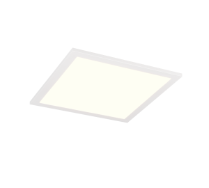 SIRIUS gładki kwadratowy plafon biały z czujnikiem ruchu LED 19W 3000K R64601131