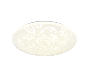 UMBRIA V plafoniera fi  40cm klosz alabastrowy ze wzorem LED 24W 4000K R64635901