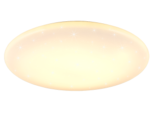 NANDO duży plafon okrągły 70cm klosz biały LED 42W CCT R65941101