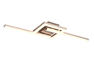 VIALE  lampa ścienna sufitowa nikiel mat regulowane ramiona LED 17W 3000K R67303107