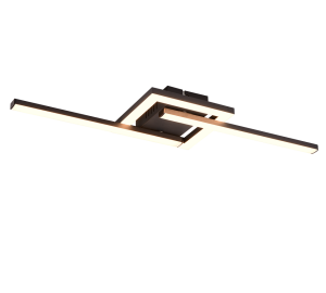 VIALE  lampa ścienna sufitowa czarna regulowane ramiona LED 17W 3000K R67303132