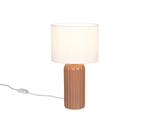 BLAIR niska lampa stołowa mokka podstawa ceramiczna 1xE27 R51811972