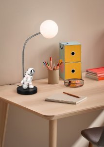 ARM lampa stołowa regulowana z kosmonautą LED 1,5W 2700K DIM  R53801102