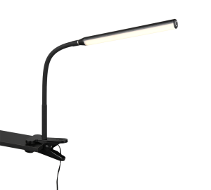 NEVADA nowoczesna czarna lampa na klips LED 5W CCT DIM R57941132