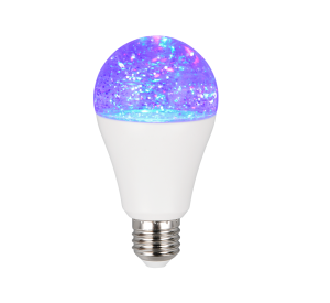 PASHA żarówka z brokatem LED 2,5W RGB E27 multikolor R987-1471