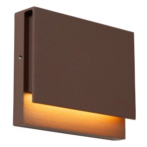 LOMAR kinkiet zewnętrzny IP54 rdzawy LED 6W 2700K LUCIDE 33818/06/97