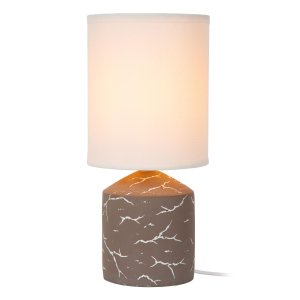 FRAN lampa stołowa ceramiczna brązowa 1xE14 LUCIDE 47550/81/41