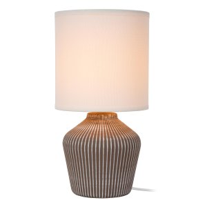 FILIZ lampa stołowa ceramiczna brązowa 1xE14 LUCIDE 47551/81/41
