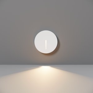 LOCK LED 3W 3000K IP54 oprawa zewnętrzna biała wpuszczana w mur O014SL-L3W3K