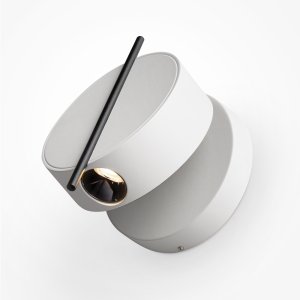 NUANCE lampa ścienna biała czarna LED 3W 3000K nowoczesny design MOD180WL-L4W3K