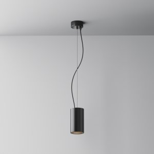 EFIR lampa wisząca tuba czarny mat LED 15W 3000K 38° wykończenie czarne P089PL-15W3K-B
