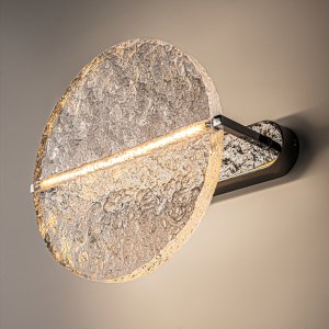 MANGATA nowoczesna chromowany kinkiet LED 7 W 3000K klosz szkło MOD387WL-L8CH3K